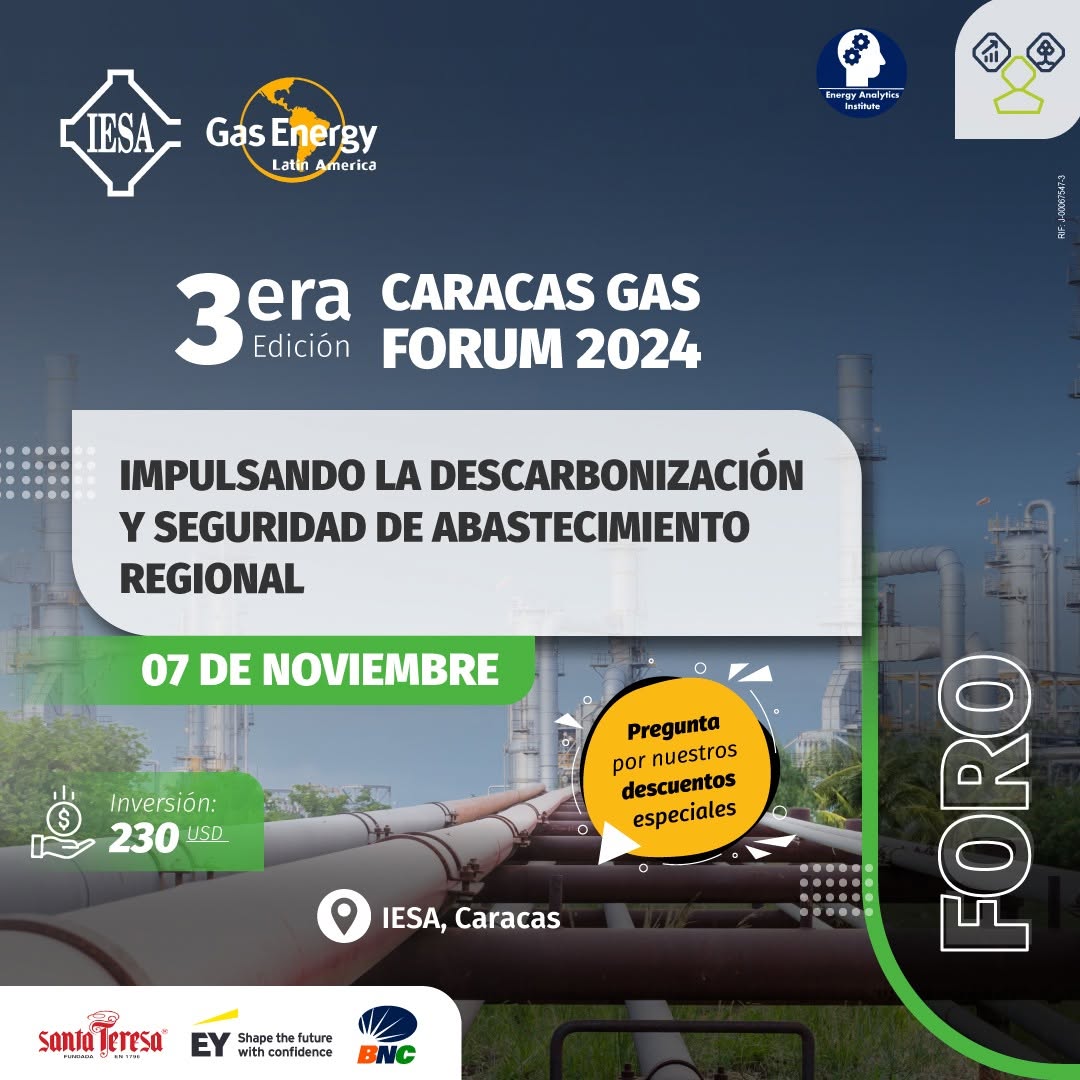 Caracas Gas Forum 2024 — publicidad 2